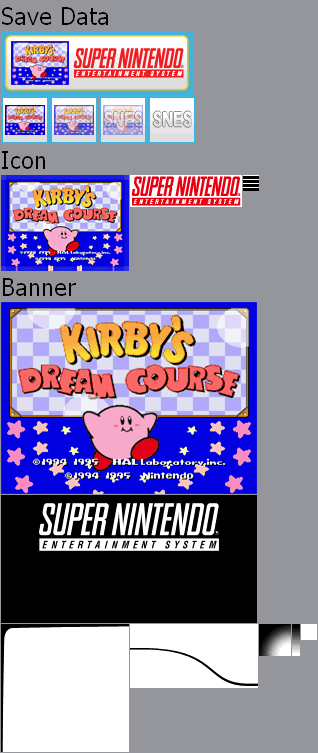 Virtual Console - Kirby's Dream Course
