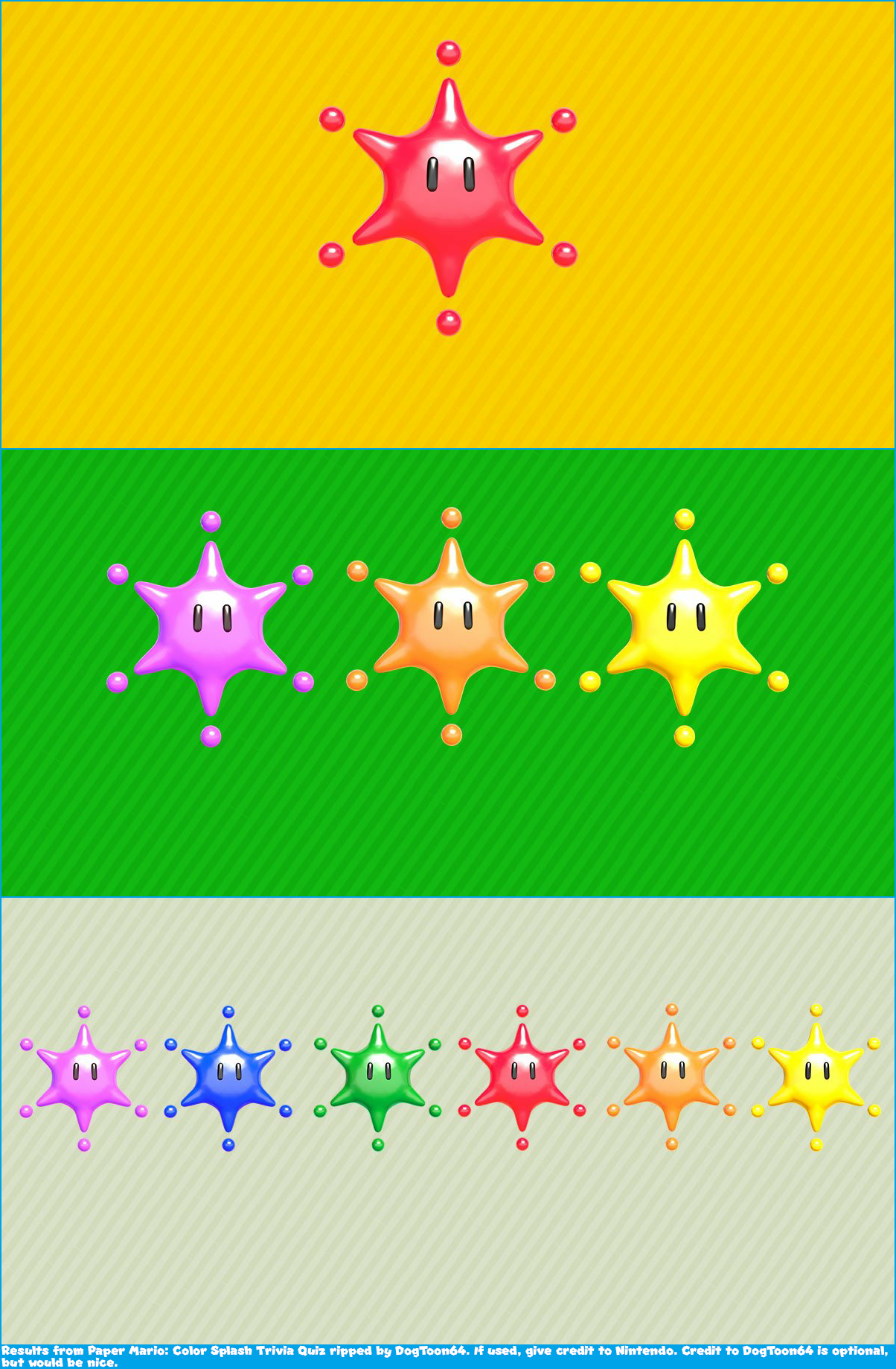 Paper Mario: Color Splash Trivia Quiz - Results