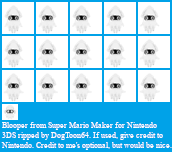 Super Mario Maker for Nintendo 3DS - Blooper (NSMBU)