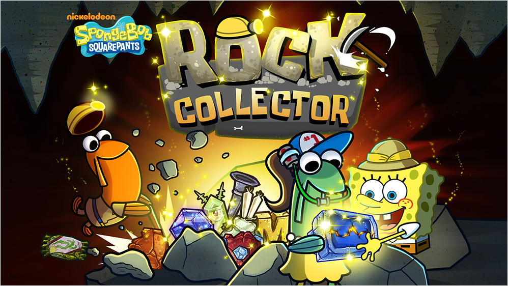 SpongeBob SquarePants: Rock Collector - Title Screen