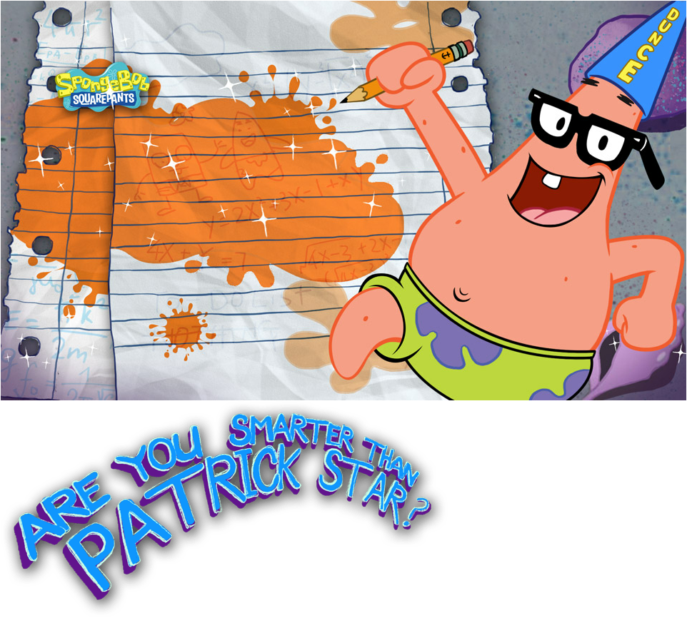 SpongeBob SquarePants: Are You Smarter Than Patrick Star? - Title Screen
