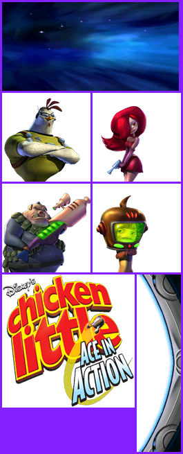 Chicken Little: Ace in Action - Wii Menu Banner & Icon