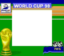 World Cup '98 - Super Game Boy Border