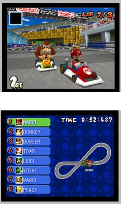 Mario Kart DS Screensaver - Mario Kart DS