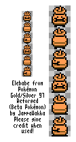Pokémon Generation 2 Customs - #239 Elekid (Beta, Overworld, G/S/C-Style)