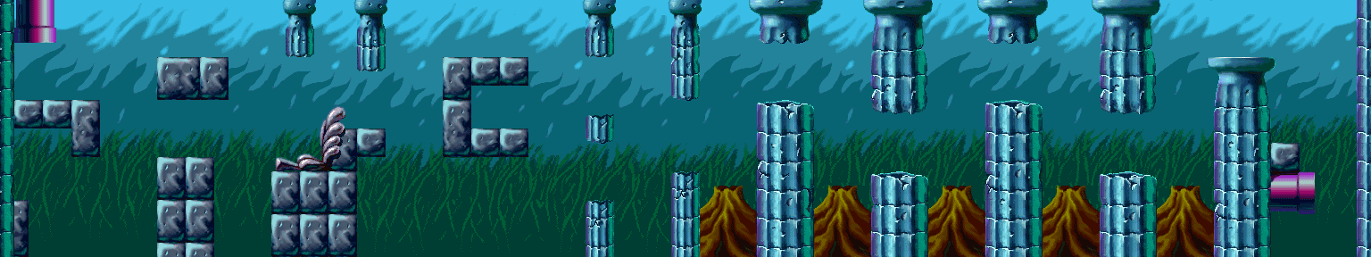 Super Mario's Wacky Worlds (Prototype) - Atlantis Stage