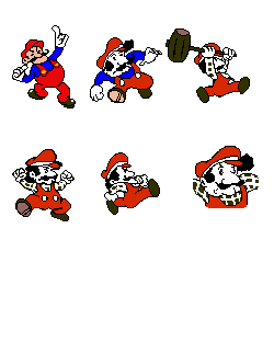 Mario Customs - Mario (Jumpman Pixel Art)