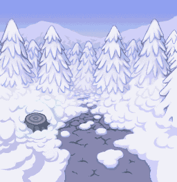 Pokémon Mystery Dungeon: Red Rescue Team - Frosty Forest Entrance