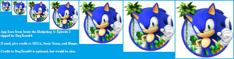 Sonic the Hedgehog 4: Episode I - App Icon