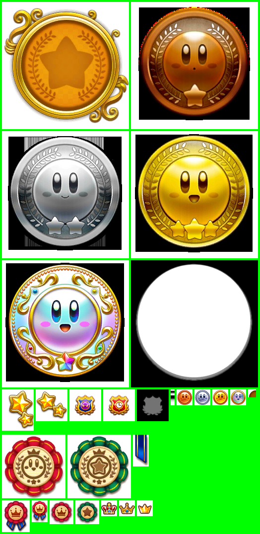 Team Kirby Clash Deluxe - Medals