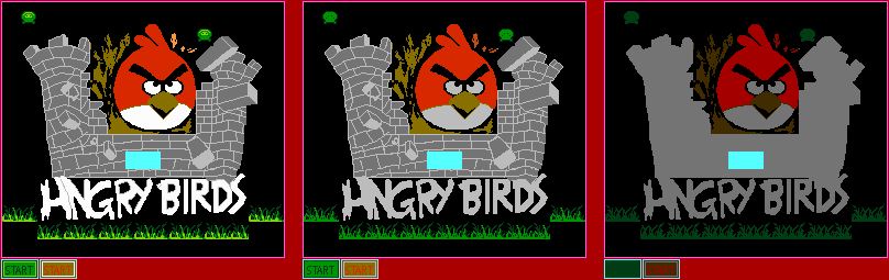 Angry Birds (Bootleg) - Title Screen