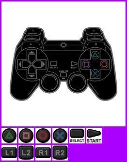 PS2 Controller & Buttons