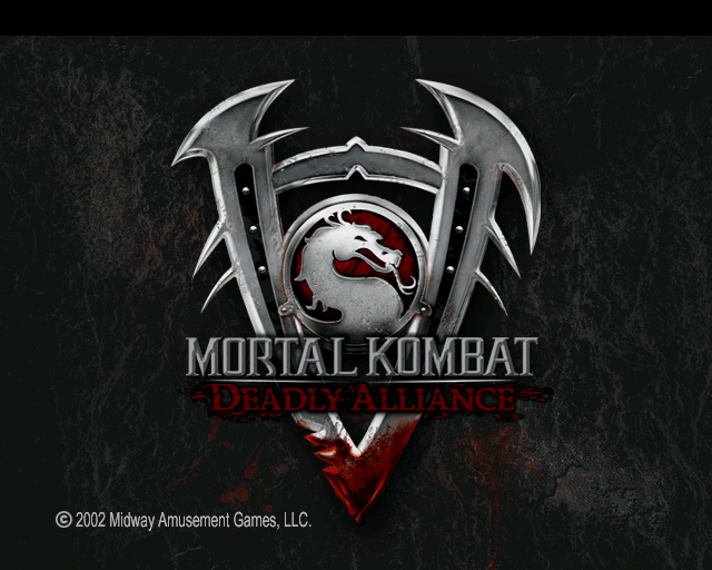 Mortal Kombat: Deadly Alliance - Title Screen