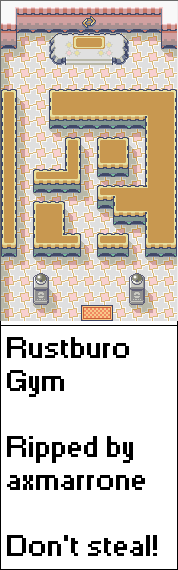 Pokémon Emerald - Rustboro Gym