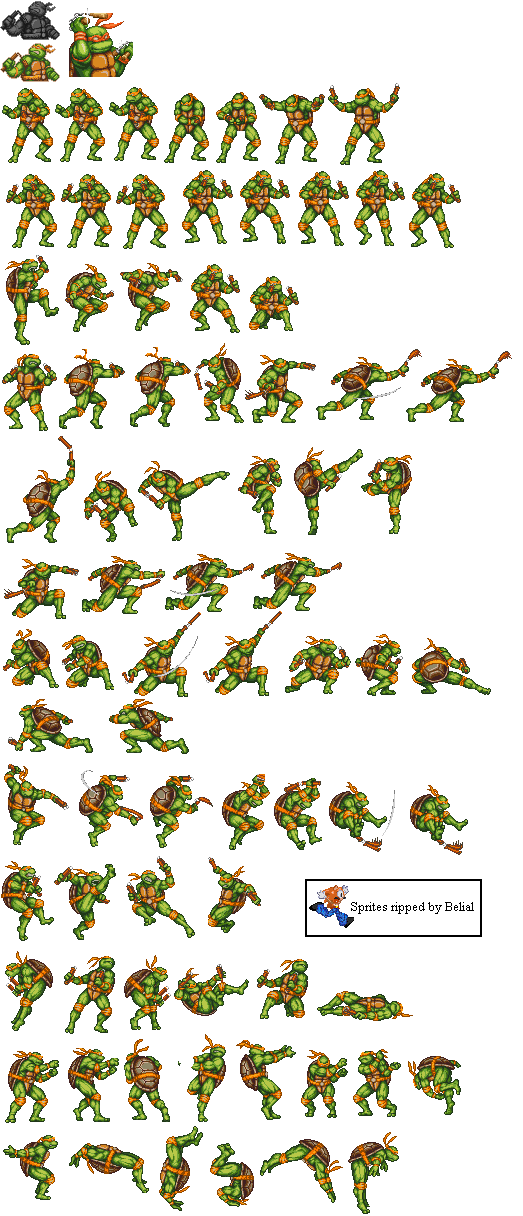 Teenage Mutant Ninja Turtles: Tournament Fighters - Michelangelo