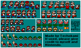 Mario Customs - Mario (Super Mario Land 2-Style)