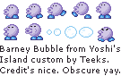 Yoshi Customs - Barney Bubble