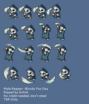Bloody Fun Day - Male Reaper