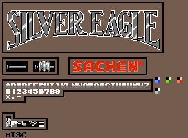 Silver Eagle (Bootleg) - Title Screen