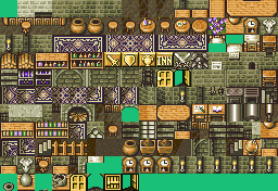 Final Fantasy 4: The After Years - Town Interior Tiles