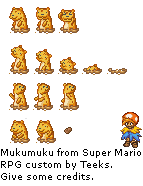 Super Mario RPG Customs - Throwpher / Mukumuku