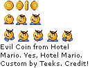 Mario Customs - Evil Coin