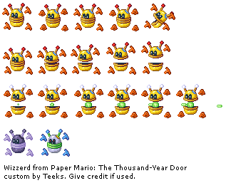 Paper Mario Customs - Wizzerd