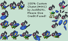Pokémon Customs - #441 Chatot