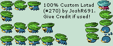 Pokémon Customs - #270 Lotad