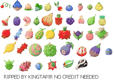 Pokémon Pinball: Ruby & Sapphire - Berries