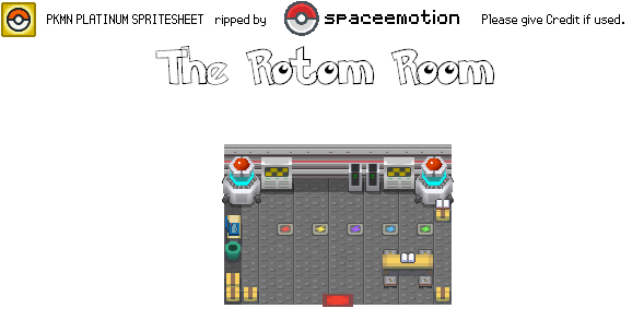 Pokémon Platinum - Rotom Room