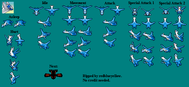 Pokémon Mystery Dungeon: Explorers of Time / Darkness - Latios