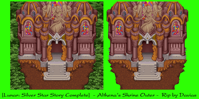 Lunar: Silver Star Story Complete - Althena's Shrine Outer