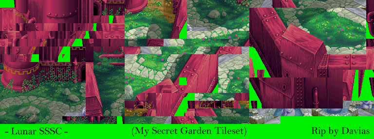 Lunar: Silver Star Story Complete - My Secret Garden Tiles
