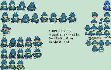 Pokémon Customs - #446 Munchlax