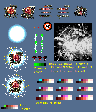 Shinobi 3 / The Super Shinobi 2 - Super Computer
