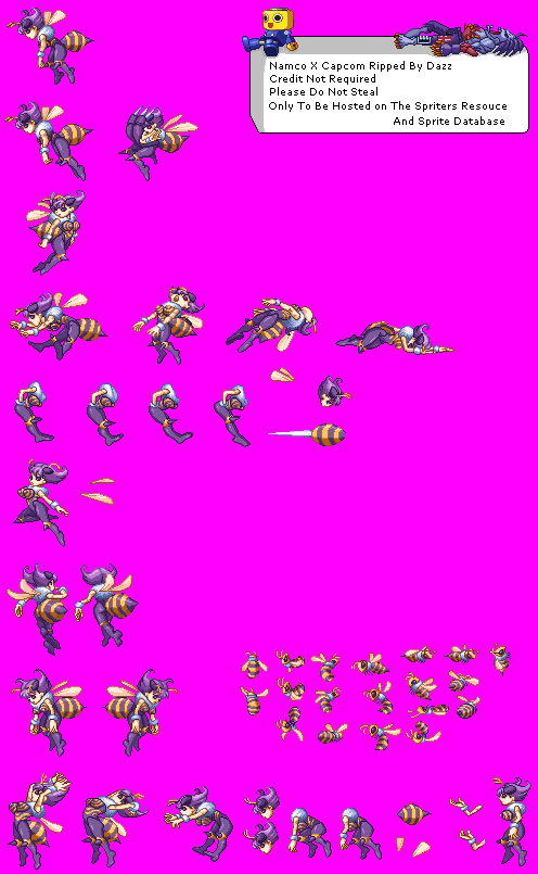 Namco X Capcom - Queen Bee