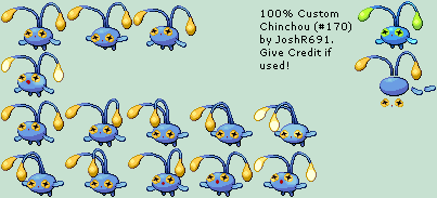 Pokémon Generation 2 Customs - #170 Chinchou
