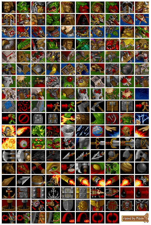 Warcraft 2 - Icons