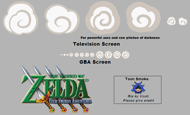 The Legend of Zelda: Four Swords Adventures - Smoke