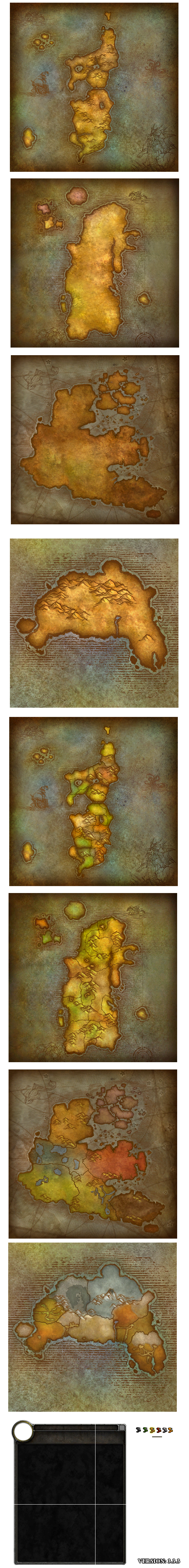 World of Warcraft - Gryphon Map