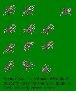 Bouken-Ou Beet: Buster's Road - Hand Ghost