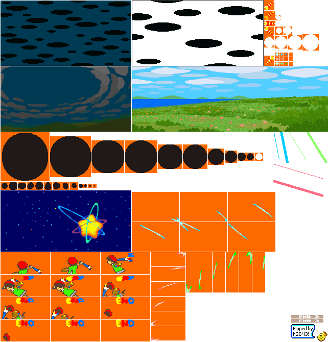 Kirby's Dream Land 3 - Ending 2 & 3 Cutscenes