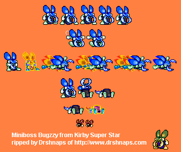 Kirby Super Star / Kirby's Fun Pak - Bugzzy (Miniboss)