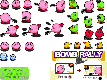 Kirby: Nightmare in Dream Land - Bomb Rally