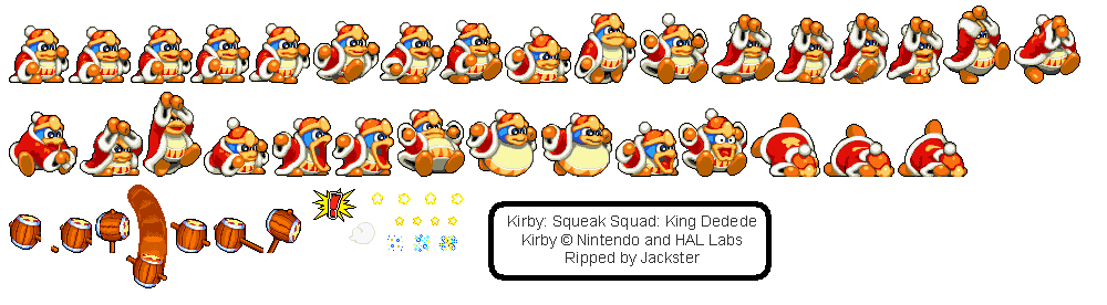 Kirby Squeak Squad / Kirby Mouse Attack - King Dedede