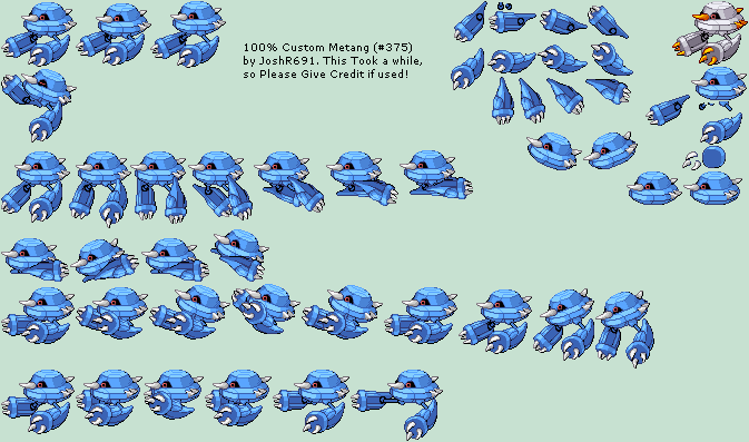 Pokémon Customs - #375 Metang
