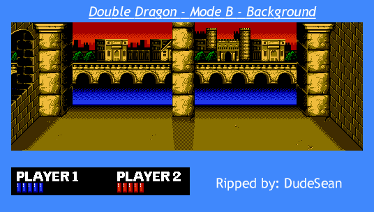 Double Dragon - Background (Mode B)