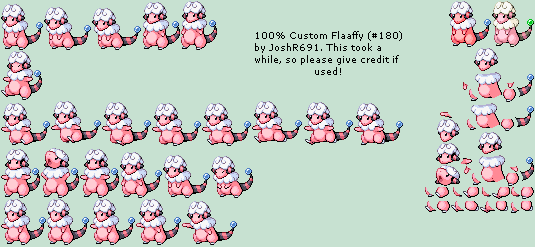 Pokémon Generation 2 Customs - #180 Flaaffy