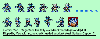 Mega Man: The Wily Wars: Mega Man 3 - Gemini Man